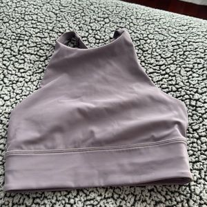 Purple Lululemon sports bra